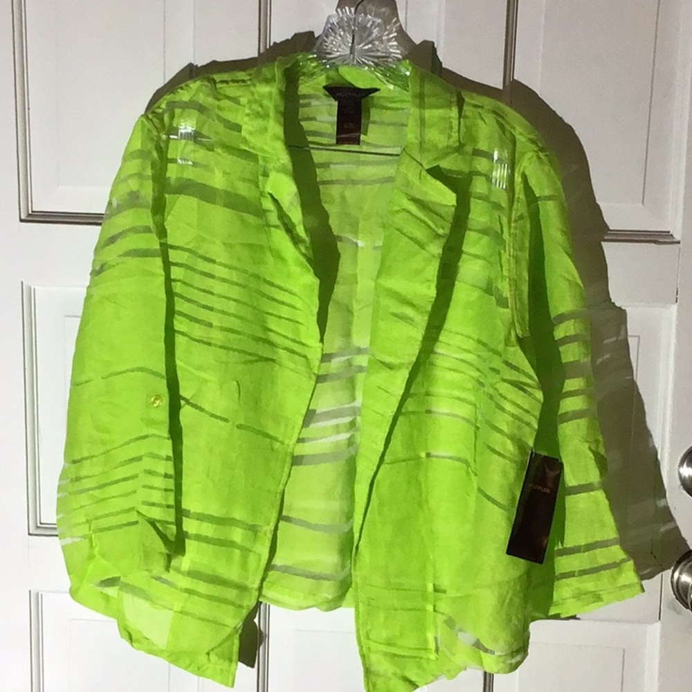 NWT  MULTIPLES MISSY PULITZER PRIZE CARDIGAN